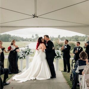 Elegant White Wedding Dress